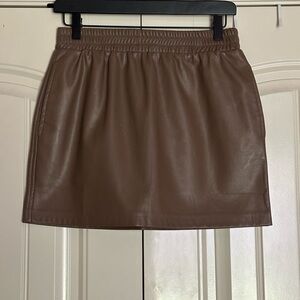 Eesome Brown Casual Skirt